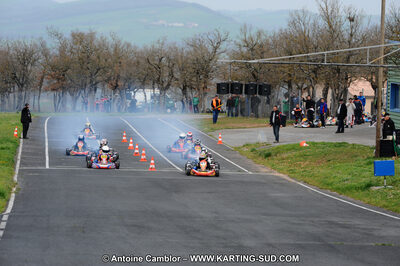 03/04/2011 : 2ème manche du Championnat du Sud à Belmont sur Rance (Photos Antoine Camblor) 2011 — karting