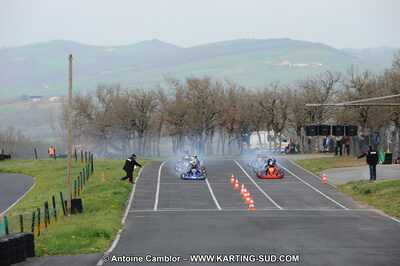 03/04/2011 : 2ème manche du Championnat du Sud à Belmont sur Rance (Photos Antoine Camblor) 2011 — karting