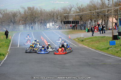 03/04/2011 : 2ème manche du Championnat du Sud à Belmont sur Rance (Photos Antoine Camblor) 2011 — karting