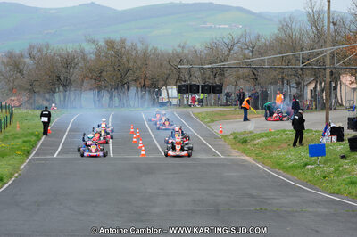 03/04/2011 : 2ème manche du Championnat du Sud à Belmont sur Rance (Photos Antoine Camblor) 2011 — karting