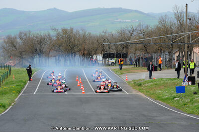 03/04/2011 : 2ème manche du Championnat du Sud à Belmont sur Rance (Photos Antoine Camblor) 2011 — karting