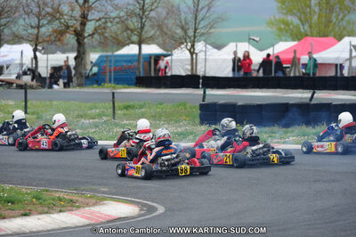 03/04/2011 : 2ème manche du Championnat du Sud à Belmont sur Rance (Photos Antoine Camblor) 2011 — karting