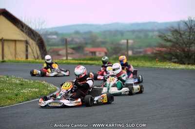03/04/2011 : 2ème manche du Championnat du Sud à Belmont sur Rance (Photos Antoine Camblor) 2011 — karting