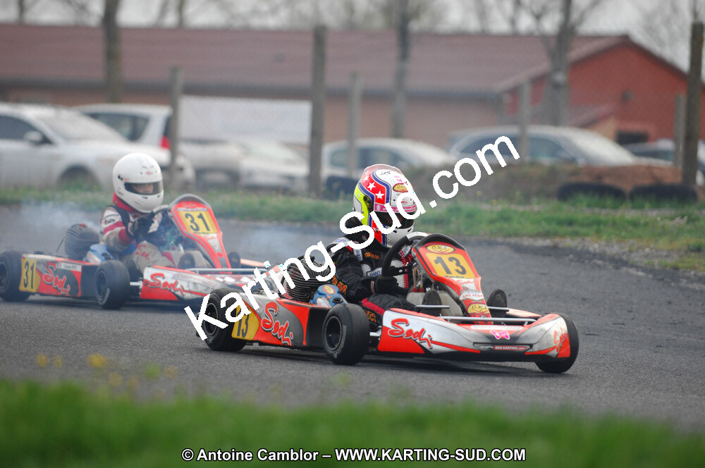 03/04/2011 : 2ème manche du Championnat du Sud à Belmont sur Rance (Photos Antoine Camblor) 2011 — karting