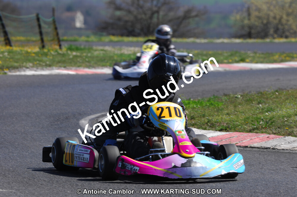 03/04/2011 : 2ème manche du Championnat du Sud à Belmont sur Rance (Photos Antoine Camblor) 2011 — karting