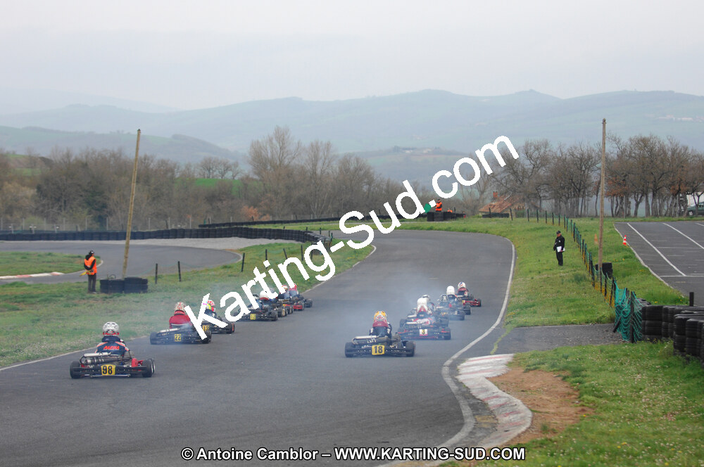 03/04/2011 : 2ème manche du Championnat du Sud à Belmont sur Rance (Photos Antoine Camblor) 2011 — karting