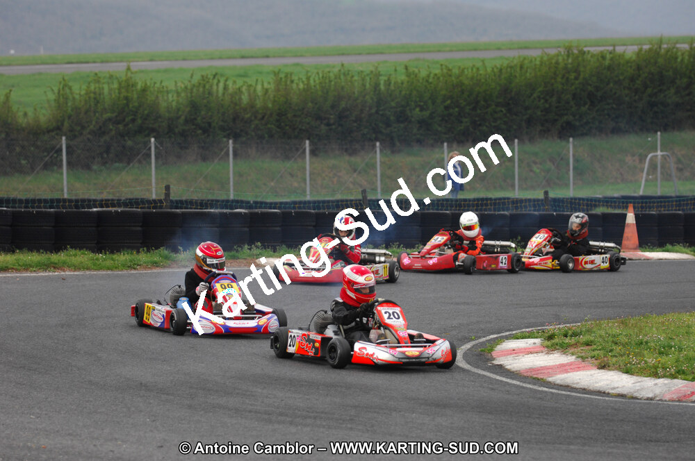 03/04/2011 : 2ème manche du Championnat du Sud à Belmont sur Rance (Photos Antoine Camblor) 2011 — karting