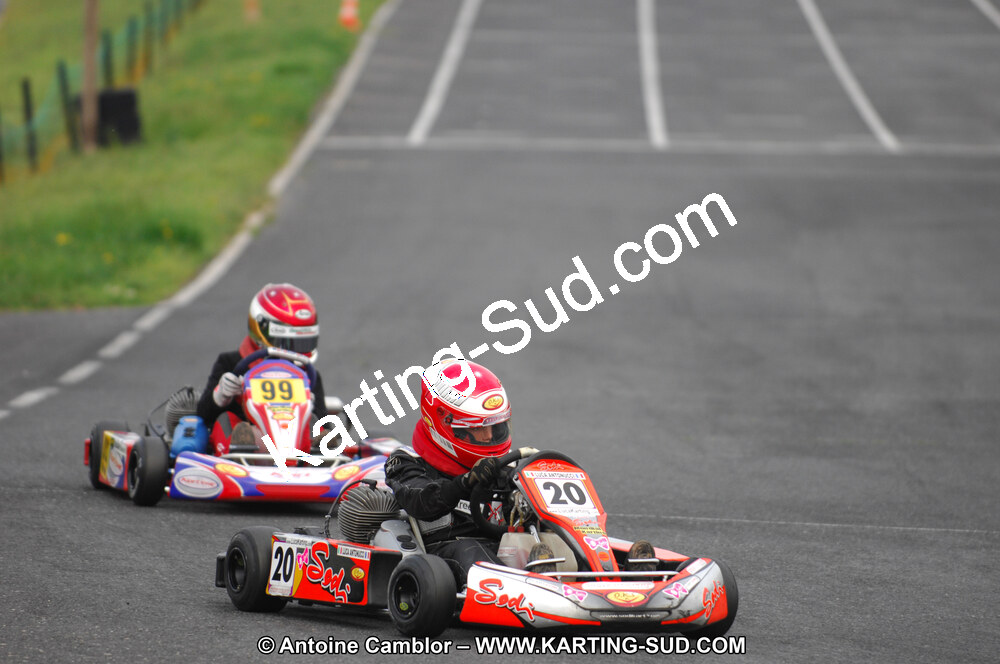 03/04/2011 : 2ème manche du Championnat du Sud à Belmont sur Rance (Photos Antoine Camblor) 2011 — karting