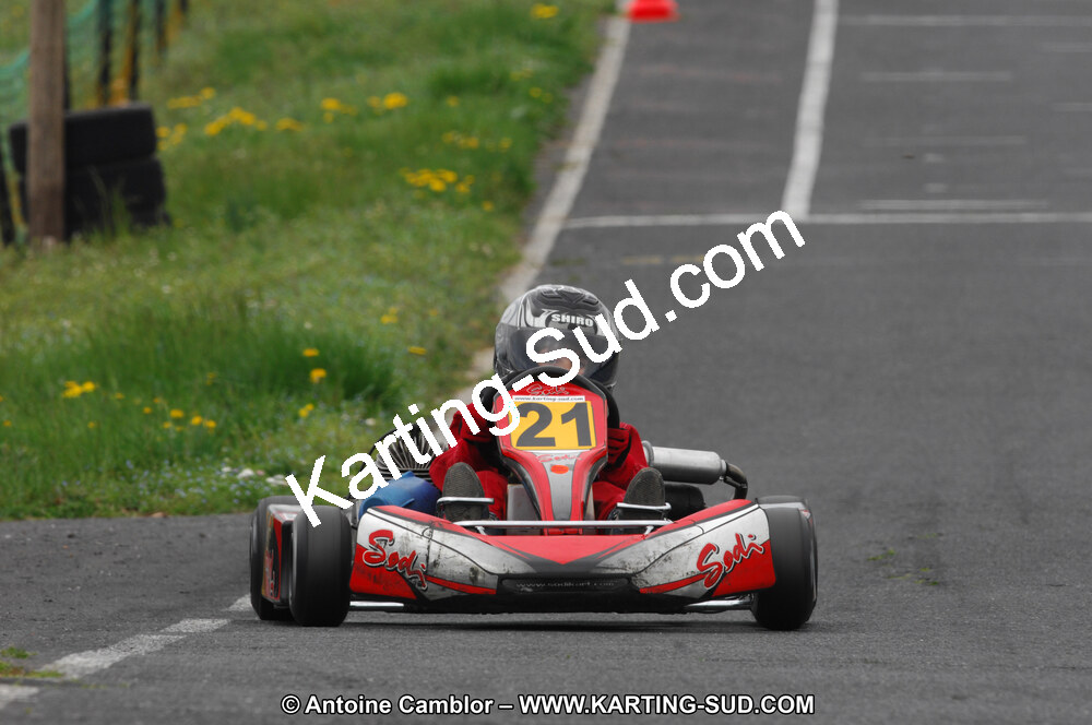 03/04/2011 : 2ème manche du Championnat du Sud à Belmont sur Rance (Photos Antoine Camblor) 2011 — karting