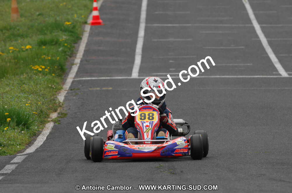 03/04/2011 : 2ème manche du Championnat du Sud à Belmont sur Rance (Photos Antoine Camblor) 2011 — karting