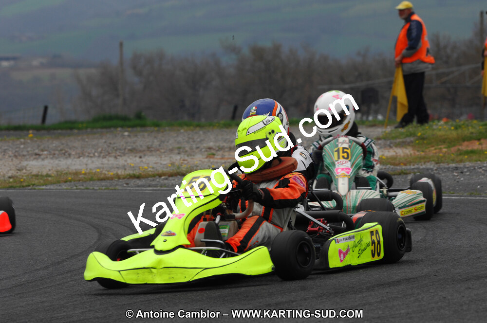03/04/2011 : 2ème manche du Championnat du Sud à Belmont sur Rance (Photos Antoine Camblor) 2011 — karting