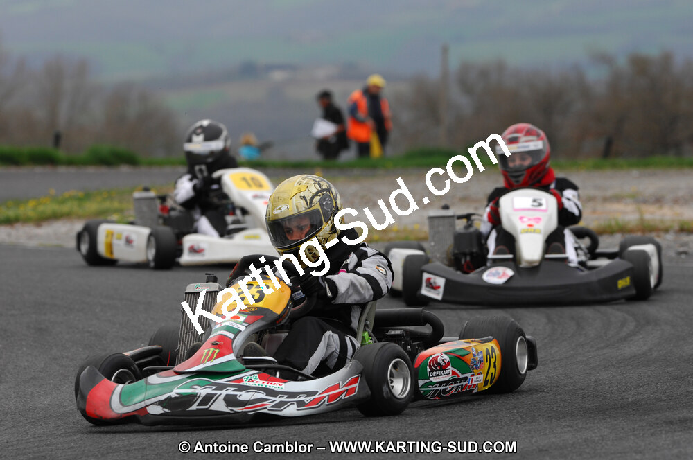 03/04/2011 : 2ème manche du Championnat du Sud à Belmont sur Rance (Photos Antoine Camblor) 2011 — karting