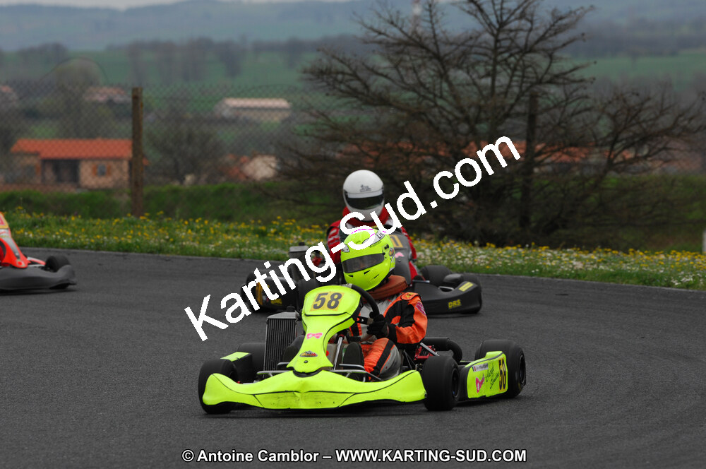 03/04/2011 : 2ème manche du Championnat du Sud à Belmont sur Rance (Photos Antoine Camblor) 2011 — karting