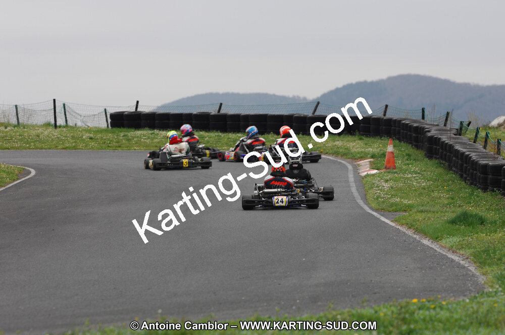 03/04/2011 : 2ème manche du Championnat du Sud à Belmont sur Rance (Photos Antoine Camblor) 2011 — karting