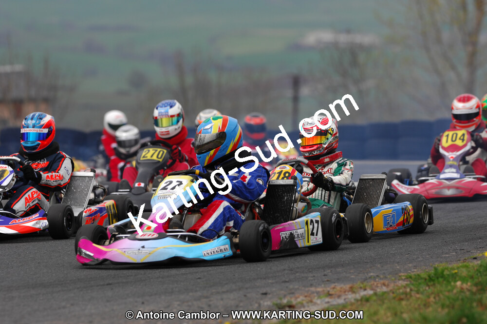 03/04/2011 : 2ème manche du Championnat du Sud à Belmont sur Rance (Photos Antoine Camblor) 2011 — karting