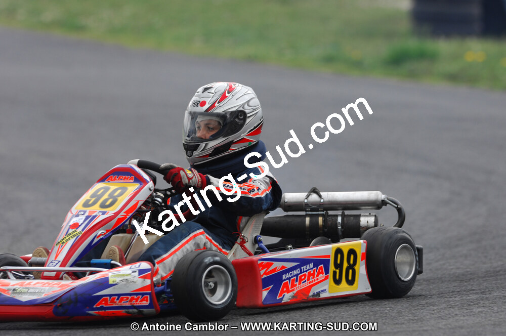03/04/2011 : 2ème manche du Championnat du Sud à Belmont sur Rance (Photos Antoine Camblor) 2011 — karting