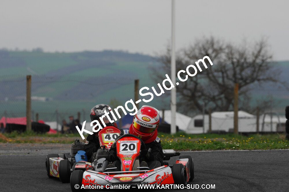 03/04/2011 : 2ème manche du Championnat du Sud à Belmont sur Rance (Photos Antoine Camblor) 2011 — karting