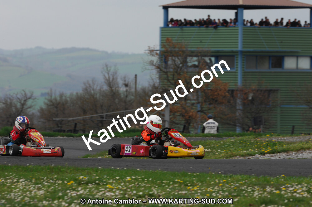 03/04/2011 : 2ème manche du Championnat du Sud à Belmont sur Rance (Photos Antoine Camblor) 2011 — karting