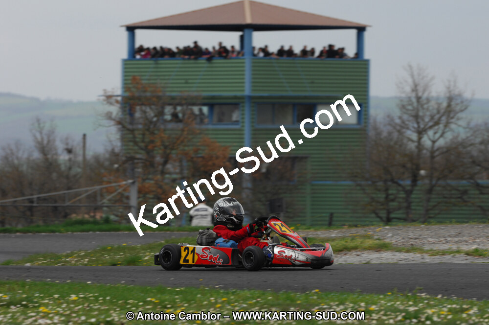 03/04/2011 : 2ème manche du Championnat du Sud à Belmont sur Rance (Photos Antoine Camblor) 2011 — karting