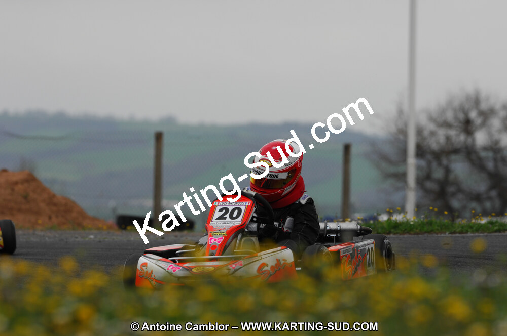 03/04/2011 : 2ème manche du Championnat du Sud à Belmont sur Rance (Photos Antoine Camblor) 2011 — karting