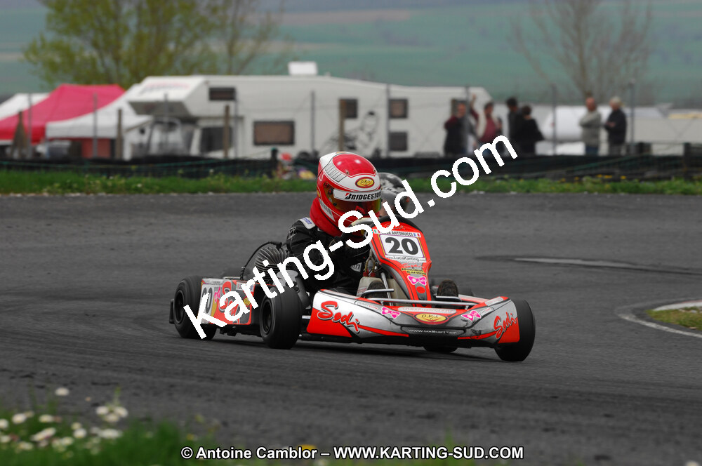 03/04/2011 : 2ème manche du Championnat du Sud à Belmont sur Rance (Photos Antoine Camblor) 2011 — karting