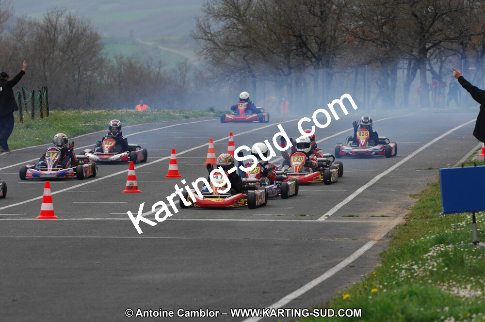 03/04/2011 : 2ème manche du Championnat du Sud à Belmont sur Rance (Photos Antoine Camblor) 2011 — karting