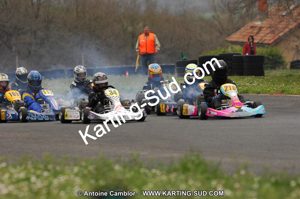 03/04/2011 : 2ème manche du Championnat du Sud à Belmont sur Rance (Photos Antoine Camblor) 2011 — karting