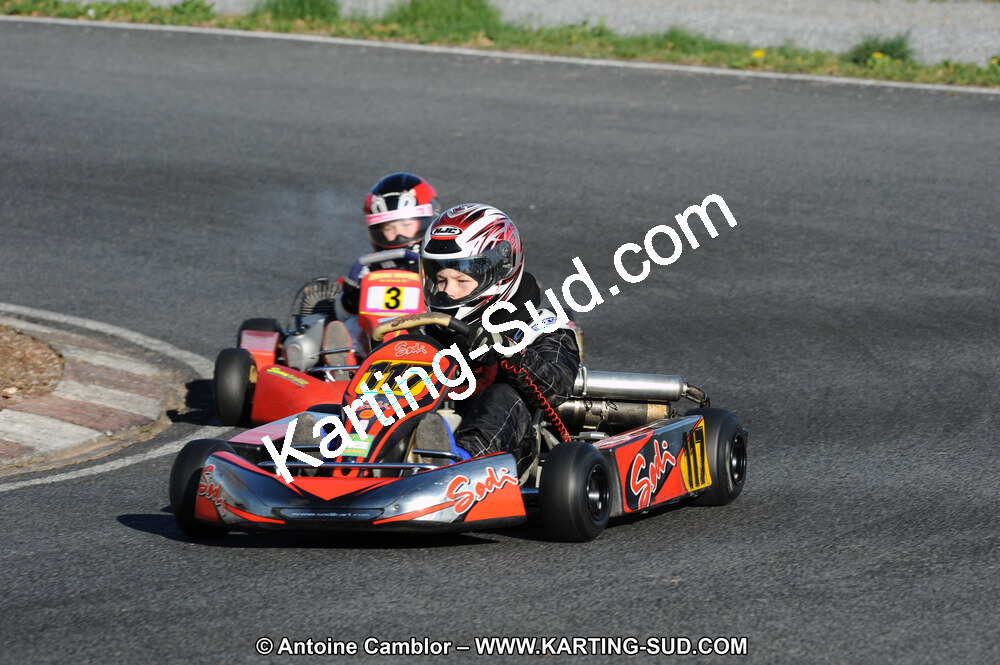 03/04/2011 : 2ème manche du Championnat du Sud à Belmont sur Rance (Photos Antoine Camblor) 2011 — karting