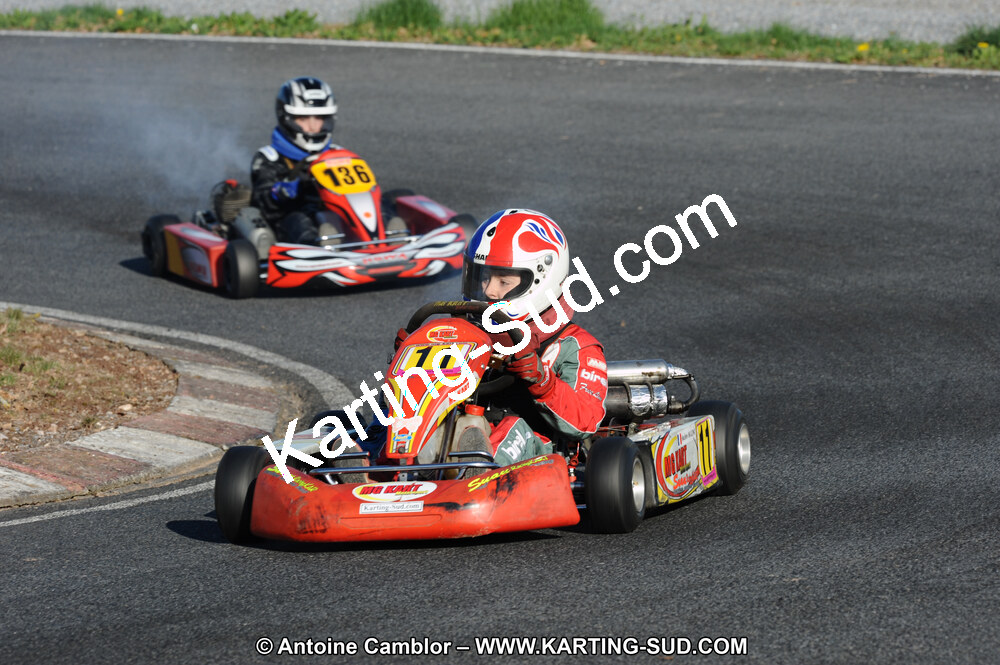 03/04/2011 : 2ème manche du Championnat du Sud à Belmont sur Rance (Photos Antoine Camblor) 2011 — karting