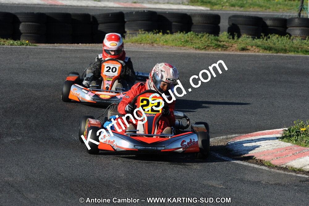 03/04/2011 : 2ème manche du Championnat du Sud à Belmont sur Rance (Photos Antoine Camblor) 2011 — karting