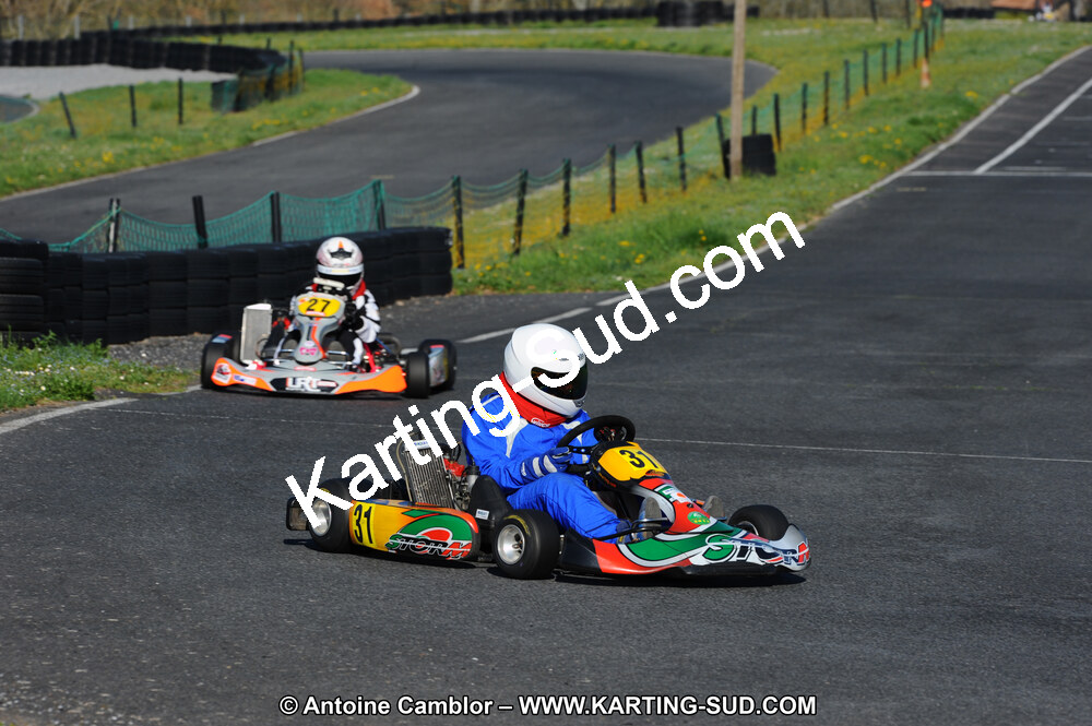 03/04/2011 : 2ème manche du Championnat du Sud à Belmont sur Rance (Photos Antoine Camblor) 2011 — karting
