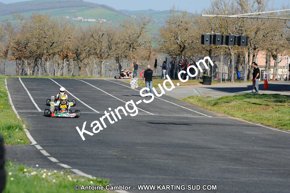03/04/2011 : 2ème manche du Championnat du Sud à Belmont sur Rance (Photos Antoine Camblor) 2011 — karting