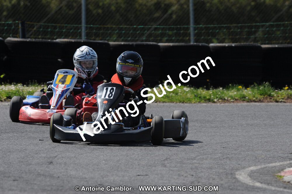 03/04/2011 : 2ème manche du Championnat du Sud à Belmont sur Rance (Photos Antoine Camblor) 2011 — karting