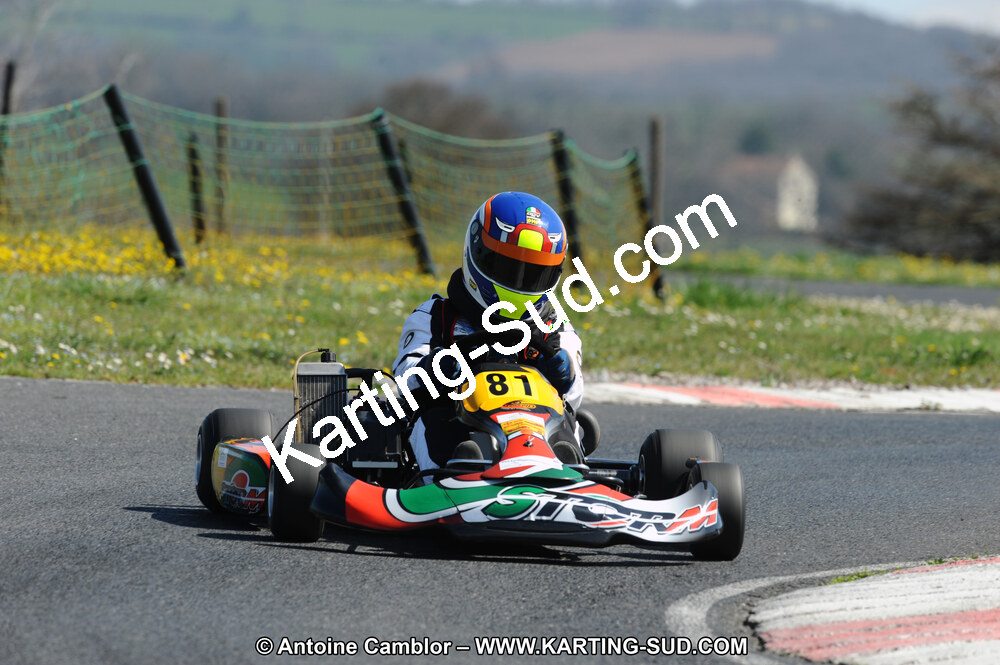 03/04/2011 : 2ème manche du Championnat du Sud à Belmont sur Rance (Photos Antoine Camblor) 2011 — karting