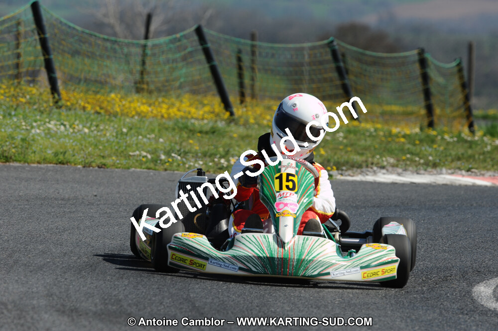 03/04/2011 : 2ème manche du Championnat du Sud à Belmont sur Rance (Photos Antoine Camblor) 2011 — karting