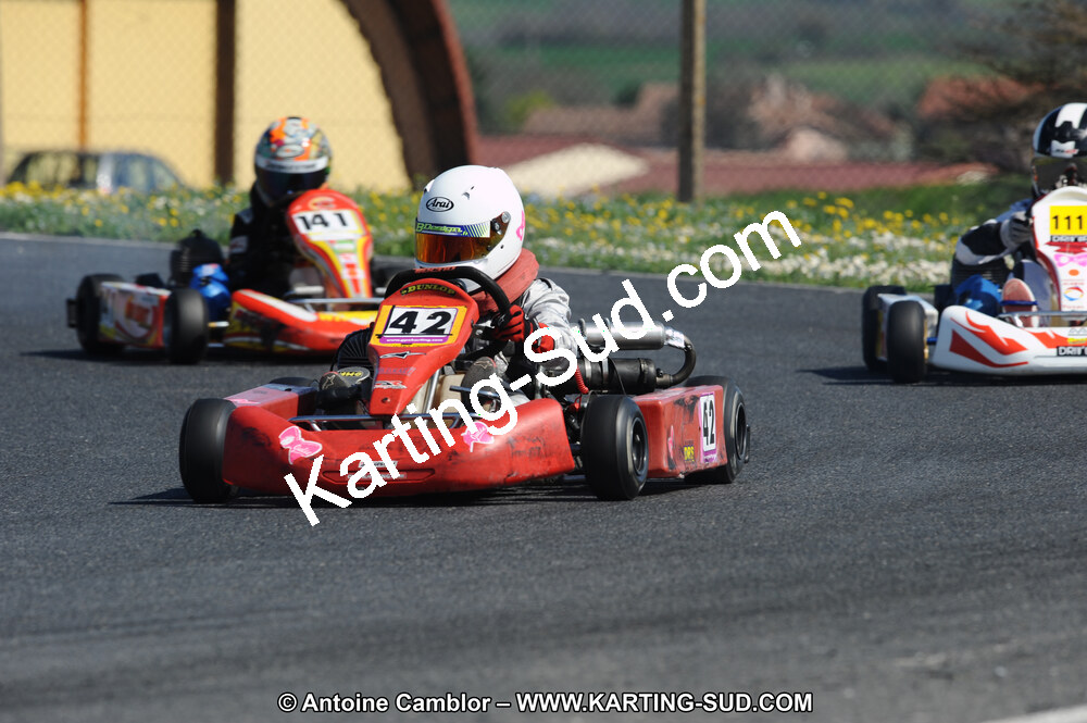 03/04/2011 : 2ème manche du Championnat du Sud à Belmont sur Rance (Photos Antoine Camblor) 2011 — karting