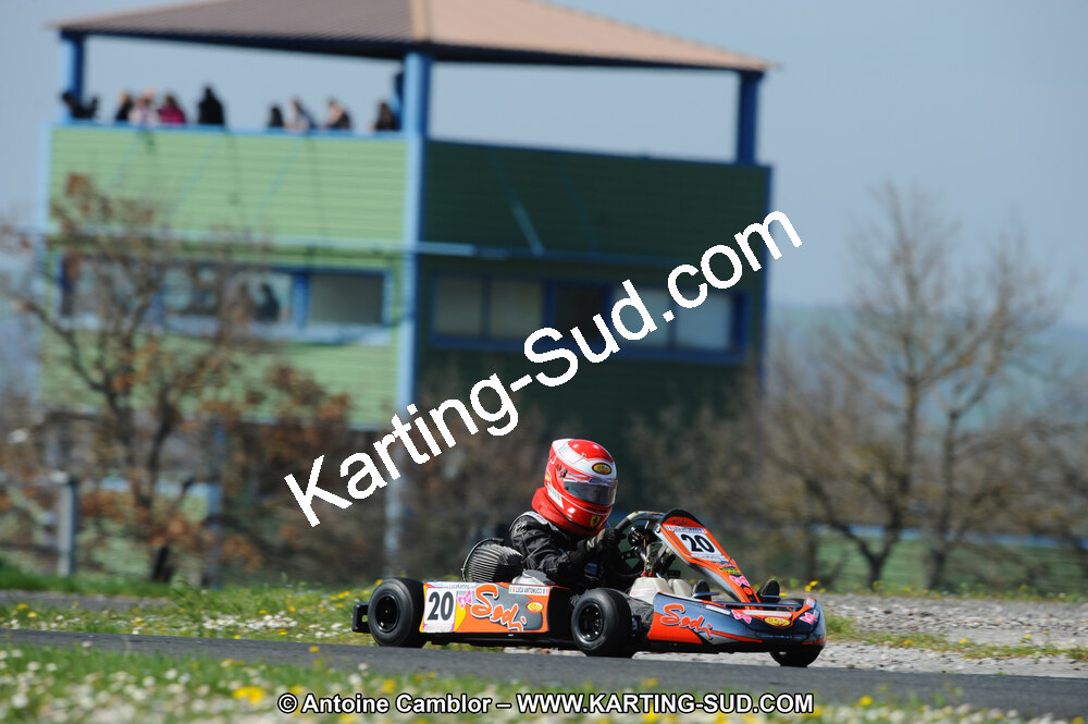 03/04/2011 : 2ème manche du Championnat du Sud à Belmont sur Rance (Photos Antoine Camblor) 2011 — karting