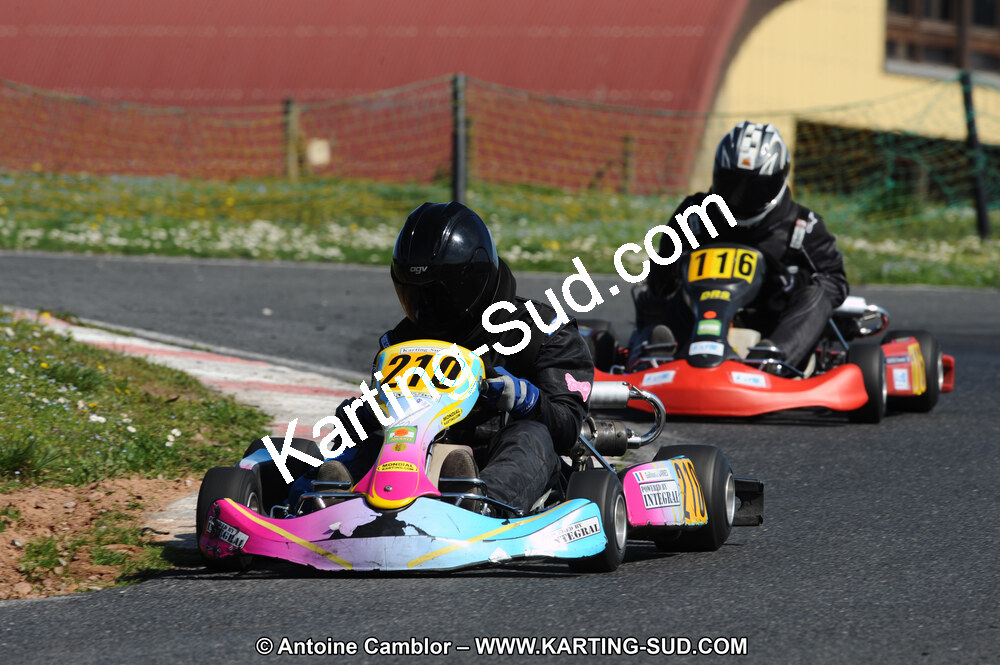 03/04/2011 : 2ème manche du Championnat du Sud à Belmont sur Rance (Photos Antoine Camblor) 2011 — karting