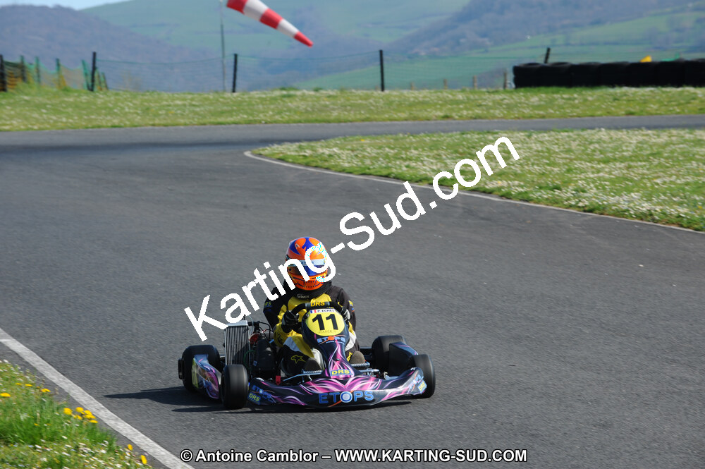 03/04/2011 : 2ème manche du Championnat du Sud à Belmont sur Rance (Photos Antoine Camblor) 2011 — karting