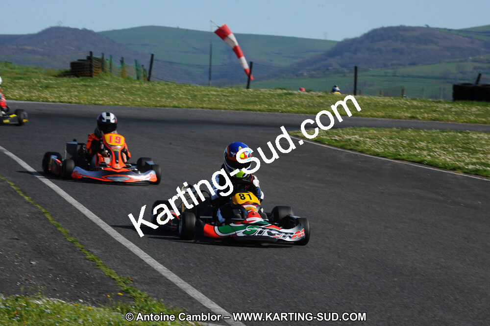 03/04/2011 : 2ème manche du Championnat du Sud à Belmont sur Rance (Photos Antoine Camblor) 2011 — karting
