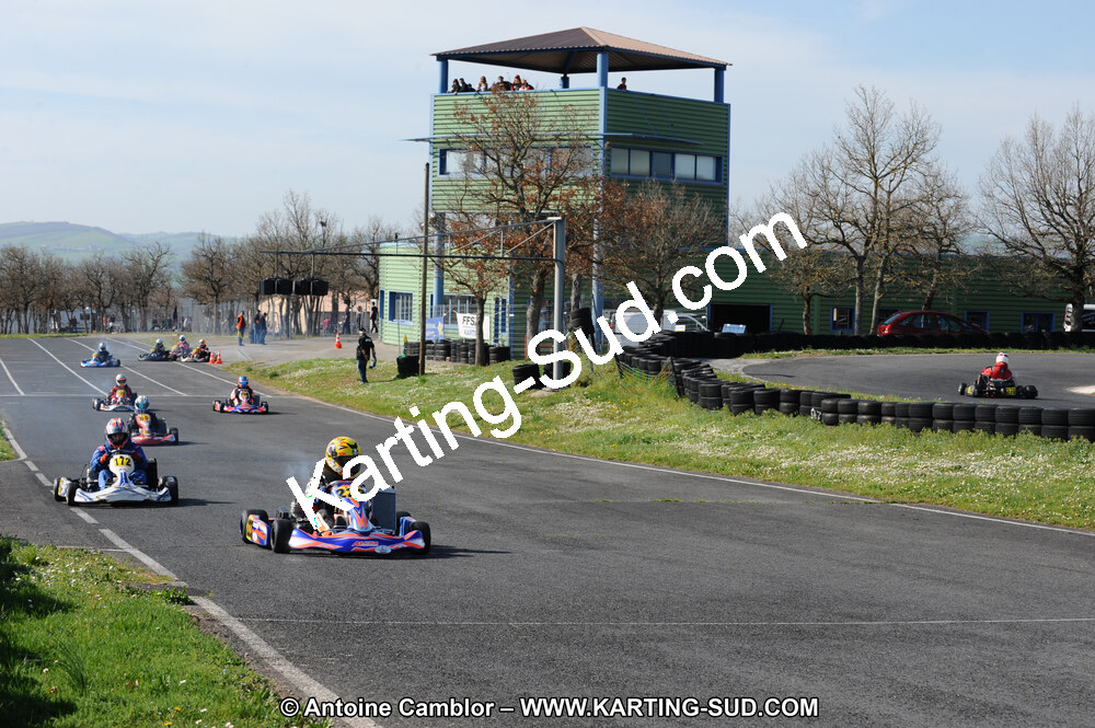 03/04/2011 : 2ème manche du Championnat du Sud à Belmont sur Rance (Photos Antoine Camblor) 2011 — karting