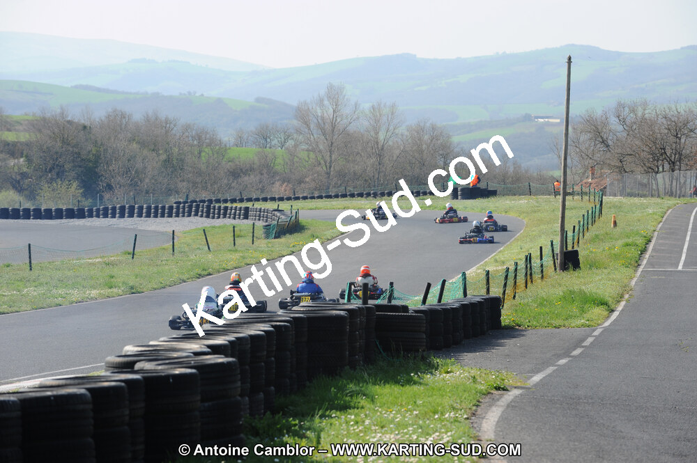 03/04/2011 : 2ème manche du Championnat du Sud à Belmont sur Rance (Photos Antoine Camblor) 2011 — karting