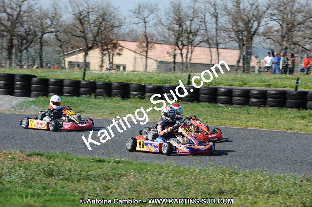 03/04/2011 : 2ème manche du Championnat du Sud à Belmont sur Rance (Photos Antoine Camblor) 2011 — karting