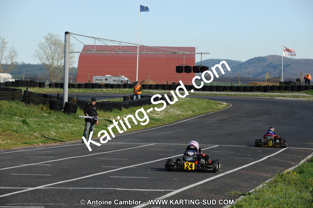 03/04/2011 : 2ème manche du Championnat du Sud à Belmont sur Rance (Photos Antoine Camblor) 2011 — karting