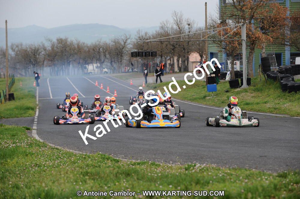 03/04/2011 : 2ème manche du Championnat du Sud à Belmont sur Rance (Photos Antoine Camblor) 2011 — karting