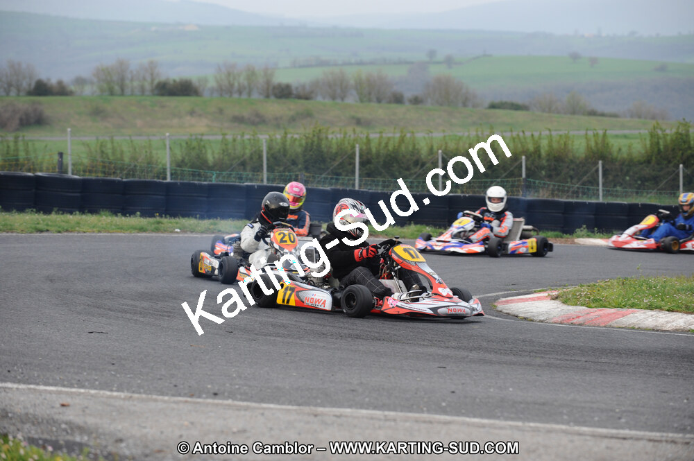 03/04/2011 : 2ème manche du Championnat du Sud à Belmont sur Rance (Photos Antoine Camblor) 2011 — karting