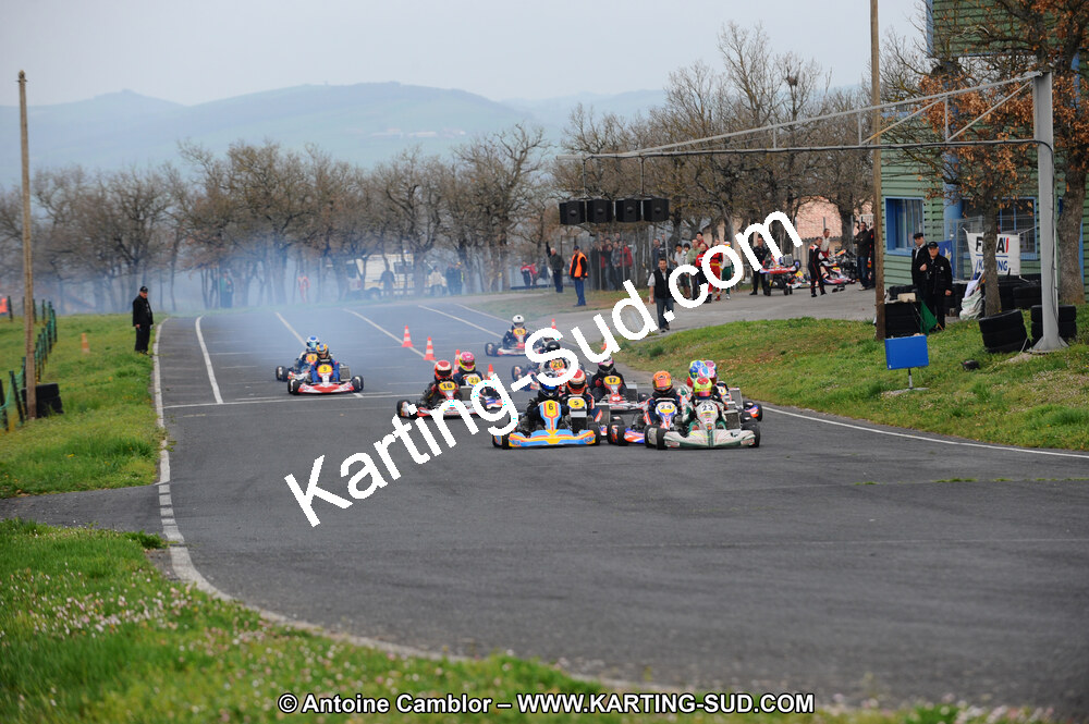 03/04/2011 : 2ème manche du Championnat du Sud à Belmont sur Rance (Photos Antoine Camblor) 2011 — karting