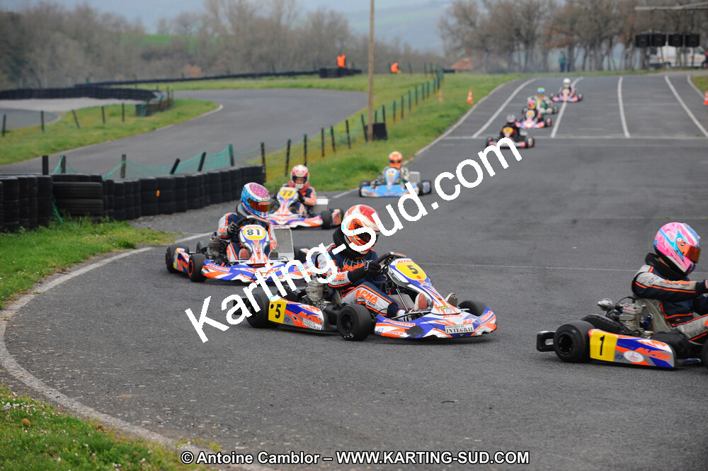03/04/2011 : 2ème manche du Championnat du Sud à Belmont sur Rance (Photos Antoine Camblor) 2011 — karting