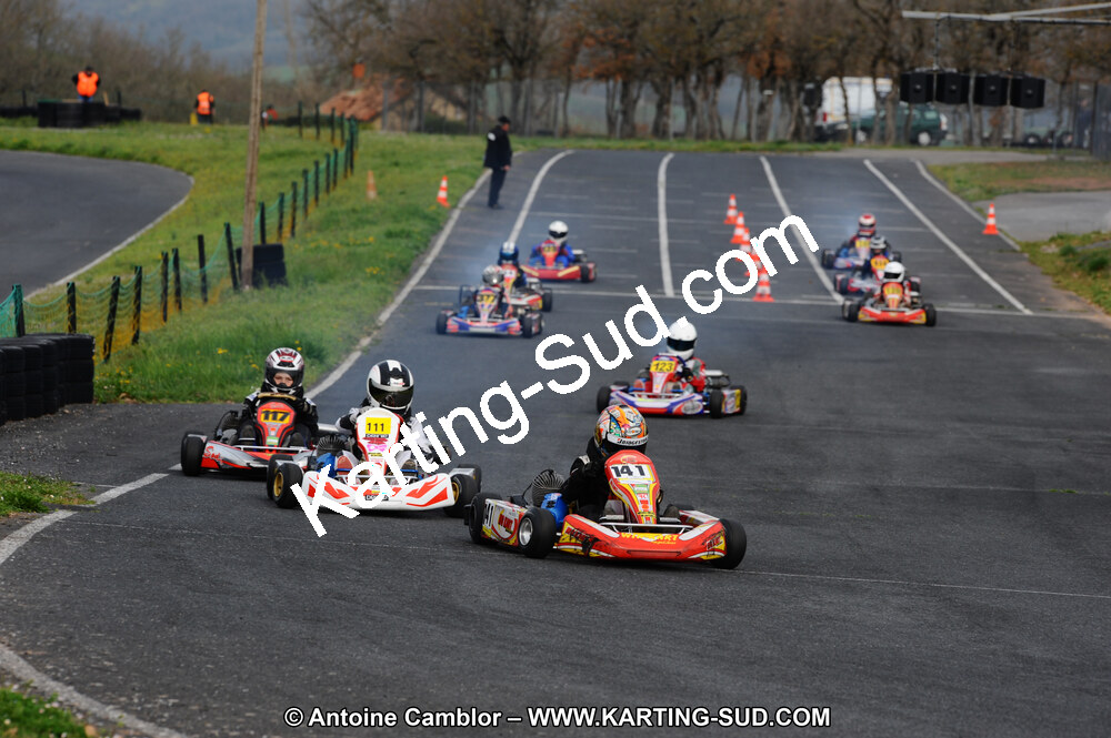 03/04/2011 : 2ème manche du Championnat du Sud à Belmont sur Rance (Photos Antoine Camblor) 2011 — karting