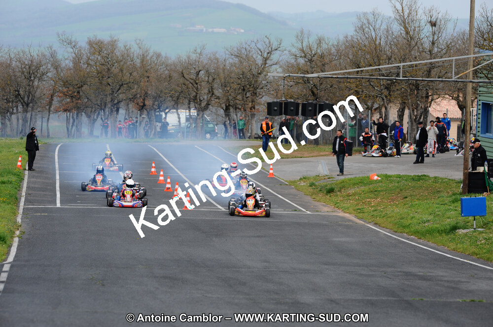 03/04/2011 : 2ème manche du Championnat du Sud à Belmont sur Rance (Photos Antoine Camblor) 2011 — karting